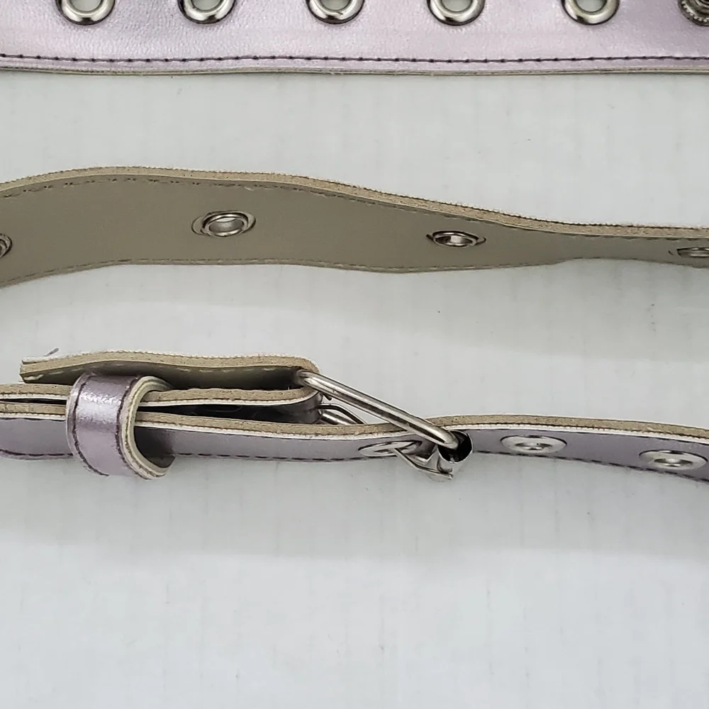Lavender Shimmer Bracelet and Matching Belt